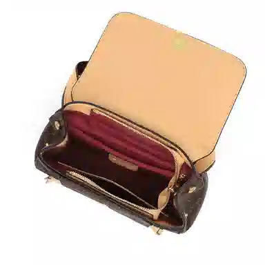 Mashalanti Vintage Backpack Deep Brown Almond