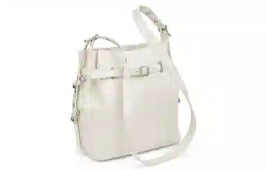 Charles & Keith Crossbody Bag Noir/Cream/Silver