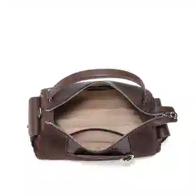 BELLE Boston Bag Brown