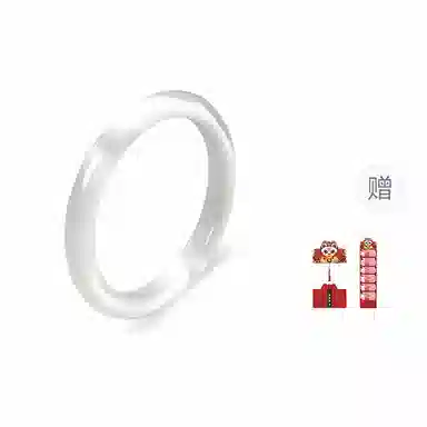 【蛇运吉祥】 雅谷 白月光 一步一响 平安贵妃玉镯 国潮复古 高级感清冷 新中式古风汉服旗袍百搭精致美人镯 玻璃猫眼 玉石手镯 女款