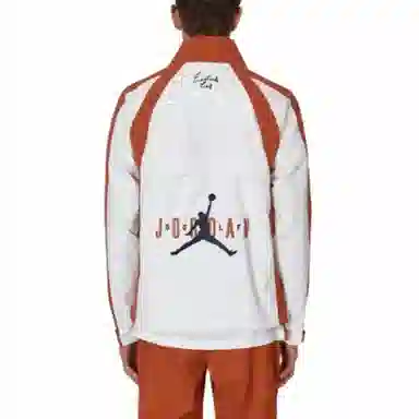 Jordan x Eastside Golf Logo Zip Jacket White Orange