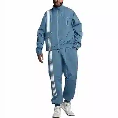 adidas x Ivy Park Classic Striped Jacket Blue