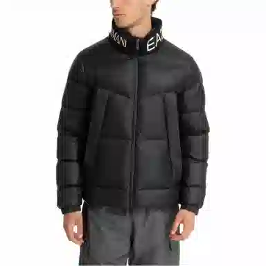 Emporio Armani Puffer Jacket Black