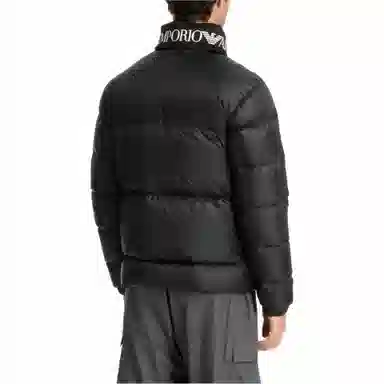 Emporio Armani Puffer Jacket Black