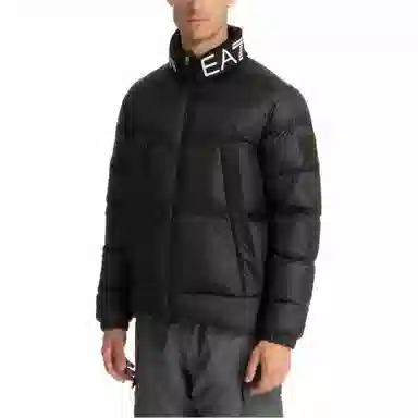 Emporio Armani Puffer Jacket Black