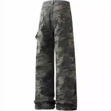 DUATOGE Military Camo Jeans