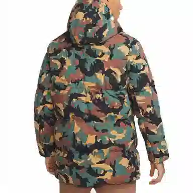 Jordan Camo Green Down Jacket
