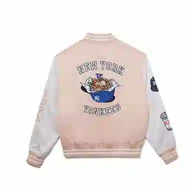 New Era x MLB SS25 Yankees Ice Cream Jacket Pink