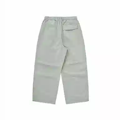 膨胀潮牌 成衣洗水宽松口袋阔腿休闲裤 男女同款