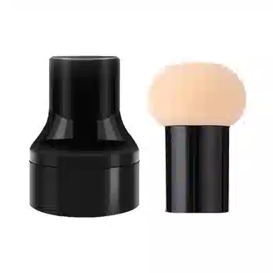 静玲珑  小蘑菇头气垫粉扑圆头超软细腻美妆蛋干湿两用海绵化妆蛋带收纳盒 不吃粉修容定妆易上妆柔软遮瑕