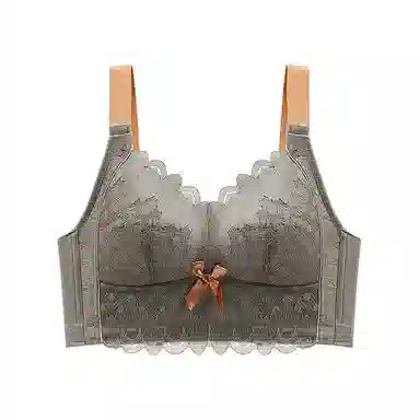 二三二三 小胸平胸不空杯中厚无钢圈聚拢专用纯欲性感舒适透气上托收副乳无痕防下垂调整型美背文胸 女款 组合装
