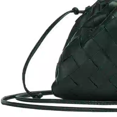Bottega Veneta Pouch Intrecciato Mini Green