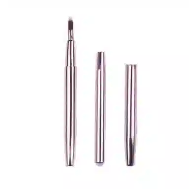 悦乐己    唇刷口红刷可伸缩便捷带盖唇部晕染刷雾面口红专用刷专业化妆刷女 细节 便携