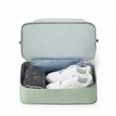 真维斯 时尚大容量多功能百搭高颜值短途旅游出差收纳可扩容 织物 旅行包健身包单肩包手提斜挎包 大号 男女同款 米色/米白