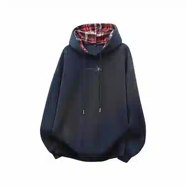 啄木鸟 宽松字母纯色百搭长袖卫衣 男女同款