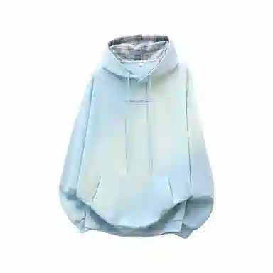 啄木鸟 宽松字母纯色百搭长袖卫衣 男女同款