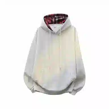 啄木鸟 美式潮流基础款背后印花宽松休闲连帽长袖卫衣 男女同款