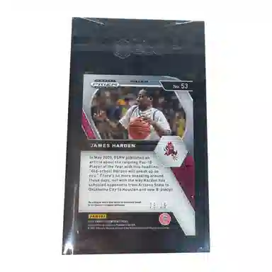 PANINI 2021-2022PrizmDraftPicksJames Hardenmojo25 SGC9.5
