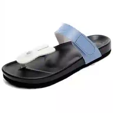 果洛菲 外穿夹脚凉鞋时尚潮流防水沙滩鞋可爱米奇人字拖鞋 女款