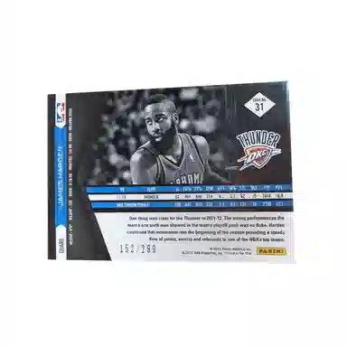 PANINI 2011-2012 James Harden 55PT 299