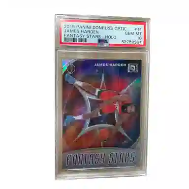 PANINI 2019-2020 james harden psa10