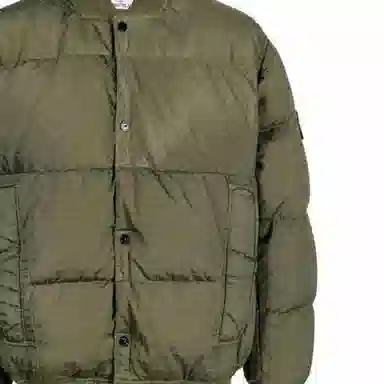 Stone Island FW23 Nylon Down Jacket Green