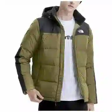The North Face Logo Print Down Jacket