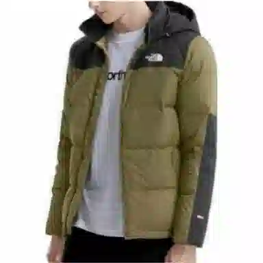 The North Face Logo Print Down Jacket