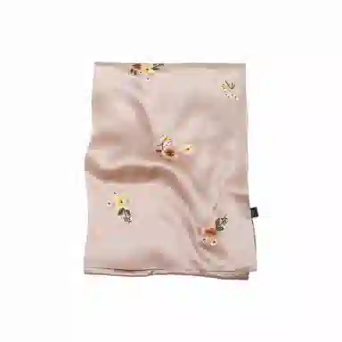 上海故事 古典国风高级时尚刺绣款春秋空调出游真丝长巾 桑蚕丝 丝巾 女款