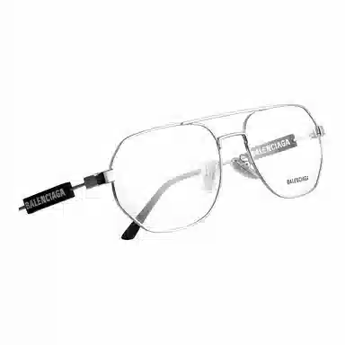 Balenciaga Optical Aviator Silver