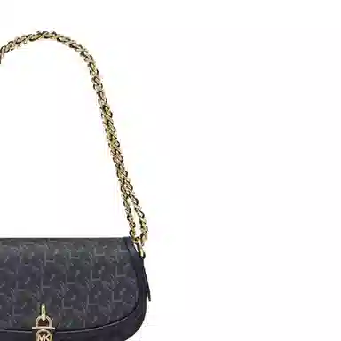 Michael Kors Mila Saddle Bag Navy