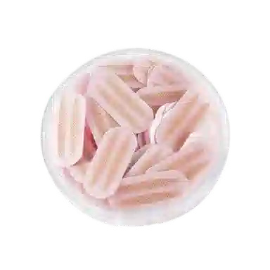 悦乐己  网纹蕾丝双眼皮贴带收纳盒无痕自然隐形内双美目贴橄榄椭圆 单面