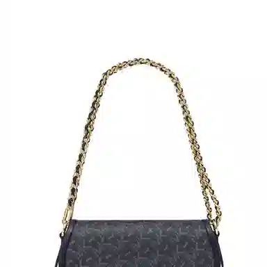 Michael Kors Mila Saddle Bag Navy