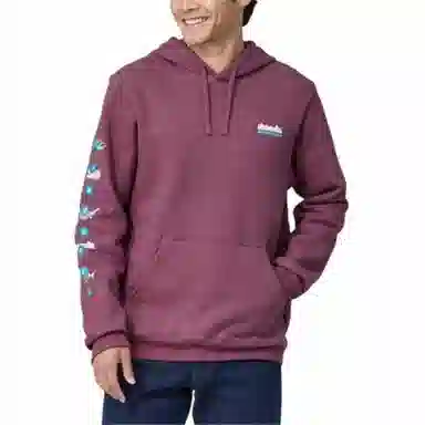 patagonia Fitz Roy Wild Uprisal Hoody Logo