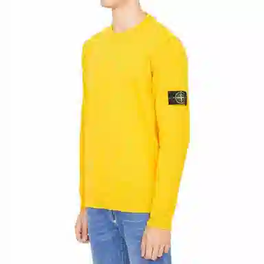 Stone Island Sweater Yellow