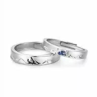 Van Gogh Adjustable Couple Rings