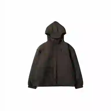 我是大卫 韩系短款连帽防寒保暖复古个性加厚棉服 男女同款 军绿色