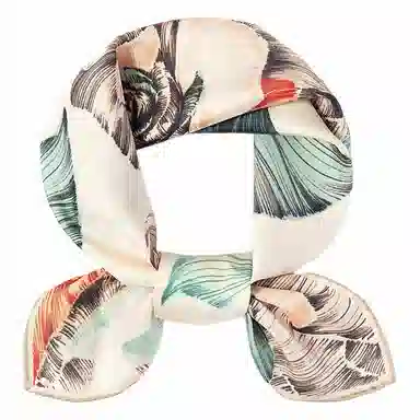 上海故事 青春 真丝中 （双面）芳茶雅韵 桑蚕丝 上架 女款 #礼盒装