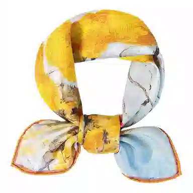 上海故事 青春 真丝中 （双面）芳茶雅韵 桑蚕丝 上架 女款 #礼盒装