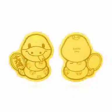 【999纯金发财手机贴】 金师傅 招财蛇请发财 本命年招财转运新中式国潮日常通勤使用#好运 黄金/金片 金币/金钞 男女同款情侣款