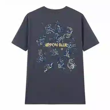 ONI Denim Thief Blue Series Embroidered T-Shirt