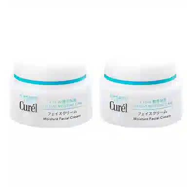 珂润 润浸保湿滋养 面霜 清爽型 修护补水舒缓