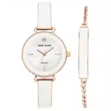 Anne Klein Quartz Watch 30mm White Dial