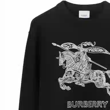 Burberry SS23 Logo Embroidered Pullover