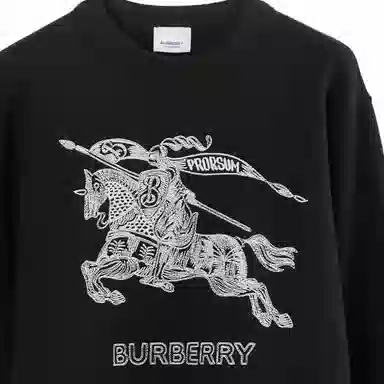 Burberry SS23 Logo Embroidered Pullover