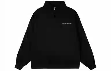 Atry Zipper Polo Retro Sweatshirt