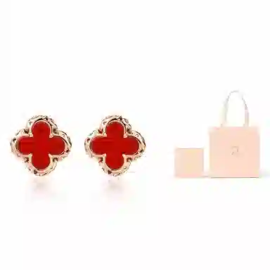 Ai De Promise Clover Stud Earrings
