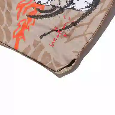 Jordan x Travis Scott Skull Print Shorts Khaki