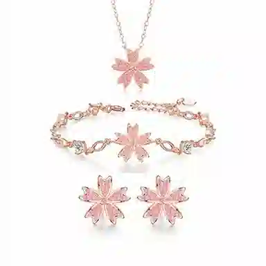 CHIEMOT Colorful cherry blossoms S925