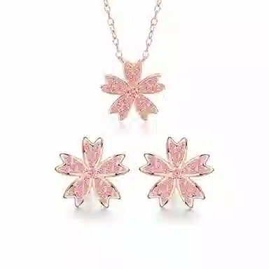 CHIEMOT Colorful cherry blossoms S925